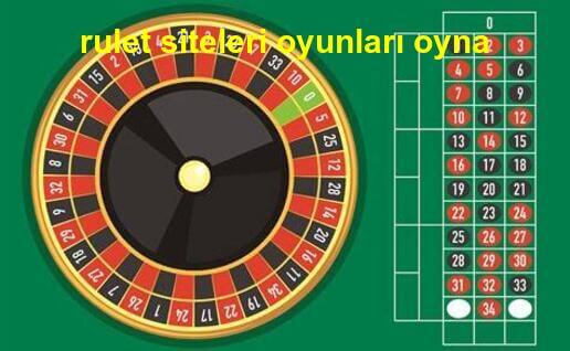 rulet siteleri oyunları oyna